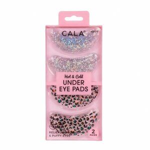 HOT & COLD EYE PADS: (GLITTER / ANIMAL PRINT) 2PK